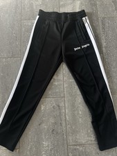 Palm Angels Track Pants Schwarz, Größe M, mit Galonstreifen
