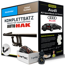 Anhängerkupplung abnehmbar