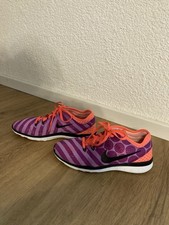 Nike Free 5.0 Gr. 38,5 Laufschuhe Sneaker Sportschuhe  Lila Orange *TOP*