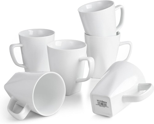 Wishdeco kaffeebecher 6er - kaffeebecher, set