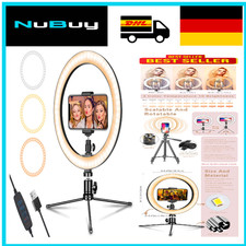 LED-Ringlicht 10 mit Stativ