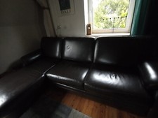 Leder-Eck-Couch