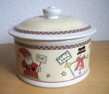 Mondial Keramik Gebäckdose  Keksdose Gebäck Dose creme Figuren wie neu