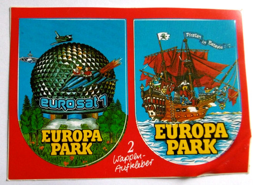 Werbe aufkleber europa park - werbe-aufkleber,