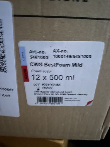Cws seife neu 12x 500ml - cws,