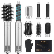 6-in-1 Air styler Warmluftbürste Set Haarstyler Set, Negativ Ionen Hairstyler