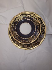 Echt Weimar Kobalt Porzellan