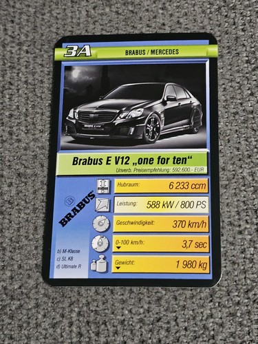 Brabus v12 car - e,