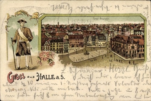 Litho halle der - litho, saale