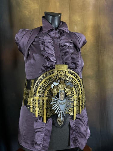 Steampunk korsett gothic - korsett,