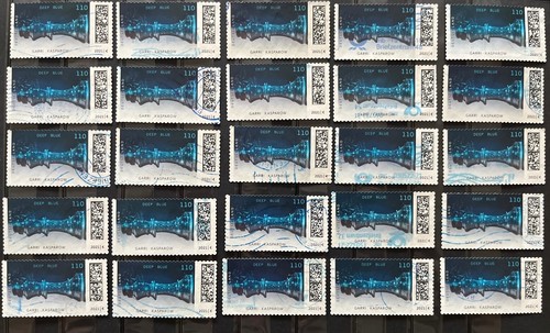 2021 bund stück - deep, blue