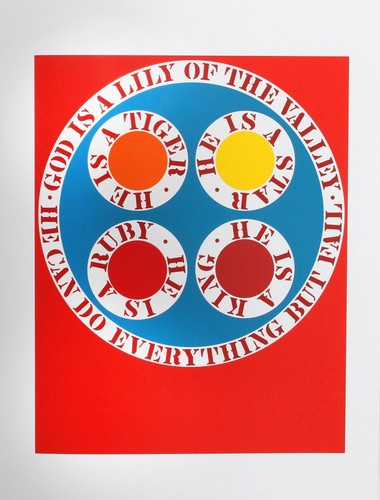 Robert indiana gott ist - robert,