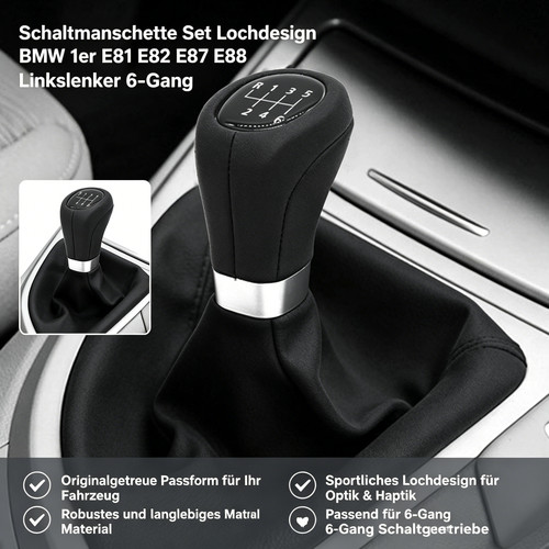 Leder schaltsack mit - schaltsack,