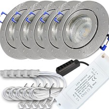 5 x LED Einbaustrahler GU5.3