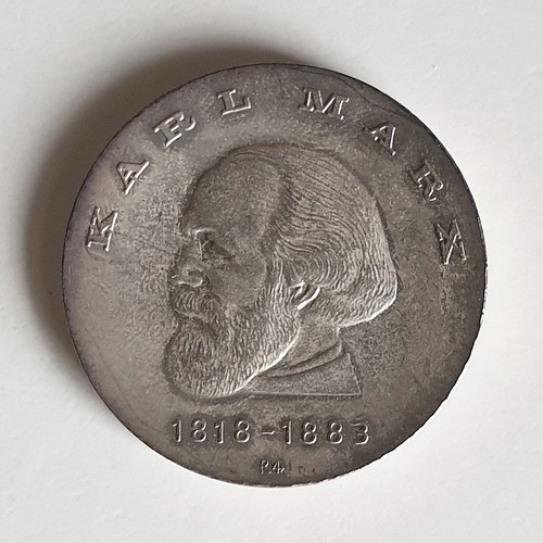 Münze mark ddr - karl, marx