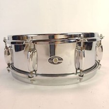 Slingerland 5x14" Festival Chromstahl Snaredrum 8Lug Vintage 80er Nr.141 USA