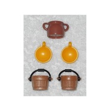 Playmobil - (x2) Buckets, (x2)