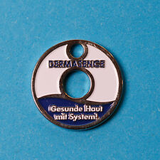 EKW Chip Metall  Werbung: DERMASENCE | Einkaufswagen Chip | Med. Hautpflege |