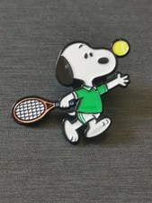 SNOOPY TENNIS TENNISMAN Pin