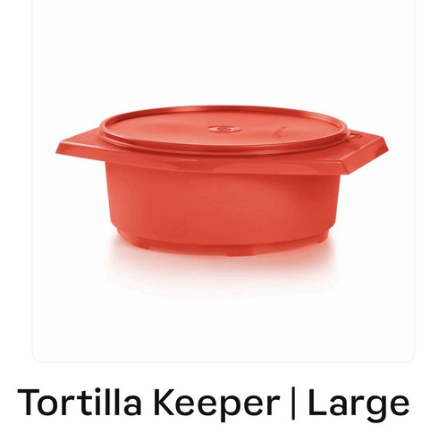 Tupperware large tortilla - ~large, ~tortilla