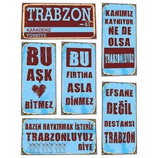 Wandbild Trabzon 6-Teilig