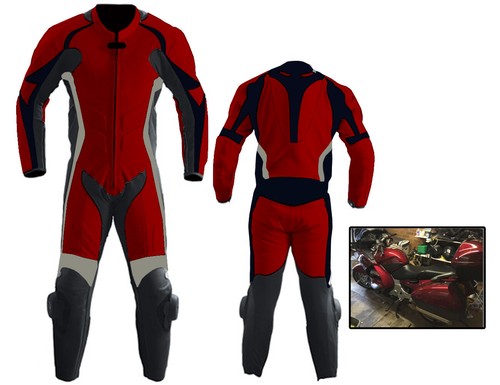 Herren motorrad lederkombi - herren,