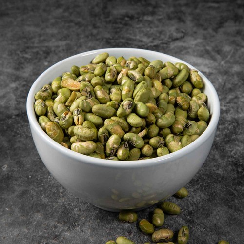 Edamame geröstet und gesalzen