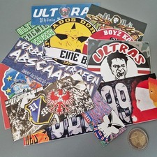 Ultras Aufkleber Sticker Sammlung 10 Stück