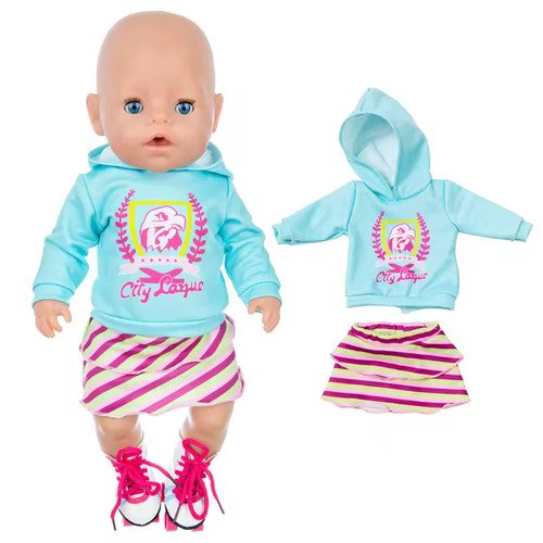 Neugeboren baby puppenkleidung - neugeboren,