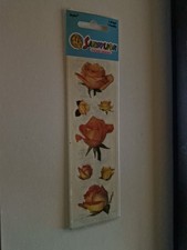 Sandylion Stickerstreifen : Mylar : Rosen - OVP