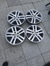 4x Stück Alufelgen VW Golf 6 5 Plus Touran 1K0601025BM AJ Atlanta 6,5Jx16 ET50