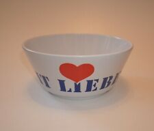 Wächtersbach - Jumbotasse Kaffeebecher Schüssel Saftkrug Krug - rote Herzen