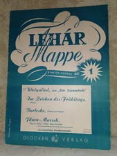 Notenheft „LEHÁR Mappe“ NR 1 Klavierausgabe  mit Text