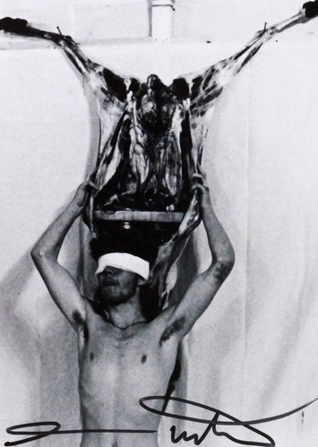 Hermann nitsch aktion - aktion, torso