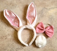 Kinder Bunny-Set 3-teilig**Häschen**Fasching**Karneval**NEU & OVP