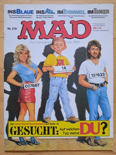 Deutsches mad 219 top - -,