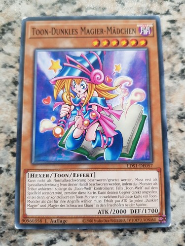 1 toon dunkles - yu-gi-oh!,
