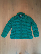 Jacke LANDS END Daunen Gr. S Petite grün petrol