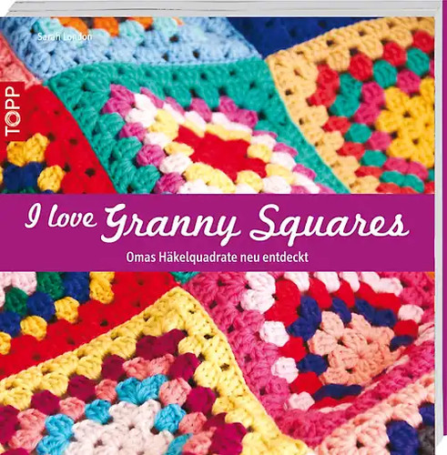 Love granny squares - love,