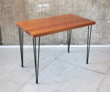 Vintage Teak Esstisch Schreibtisch 60er Danish Mid-Century Table 60s Desk