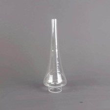 Clear Glass Lamp Chimney Thin