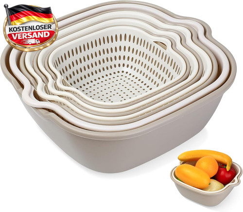 Küchensieb set teilig - küchensieb,