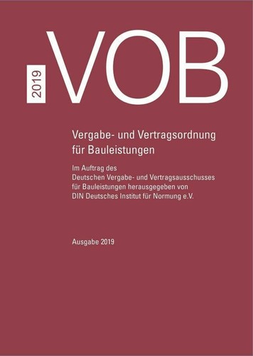 Vob gesamtausgabe 2019 - vob,