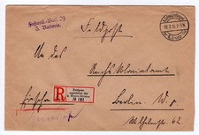Feldpost 1916 R-DIENSTBRIEF