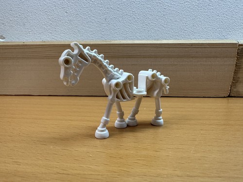Lego skelett pferd weiß - lego,
