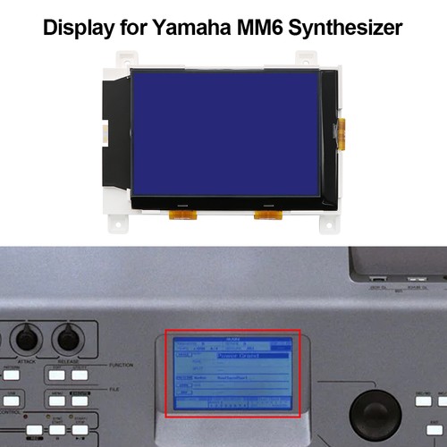 Display für yamaha mm6 - display,