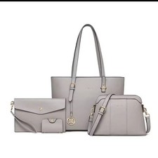 4er-Set Damen PU-Ledertaschen