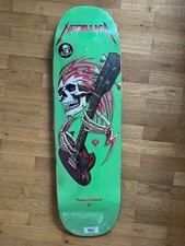Powell & Peralta Metallica Flight Deck 9,265" green RARE limited Thrash Metal