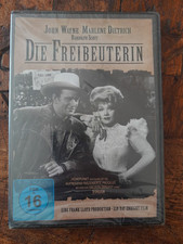 DVD DIE FREIBEUTERIN - 1942 - JOHN WAYNE + MARLENE DIETRICH + RANDOLPH SCOTT NEU