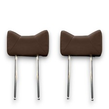 Kopfstützen Hasenohr hinten Braun Kunstleder für Mercedes W114 W115 W116 W108